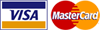 Visa, MasterCard logo